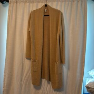 Soft tan sweater, size medium